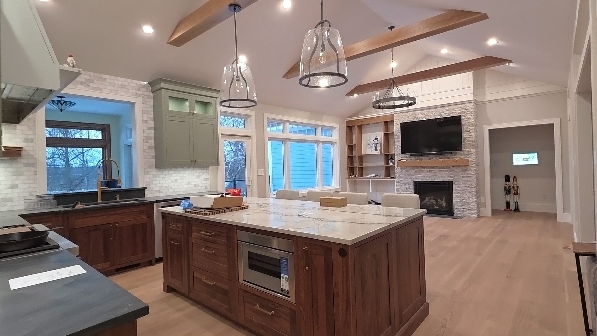 Tour House Interior Painting Project.